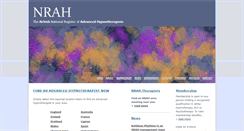 Desktop Screenshot of nrah.co.uk
