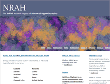 Tablet Screenshot of nrah.co.uk